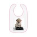 Baby Contrast Trim Jersey Bib